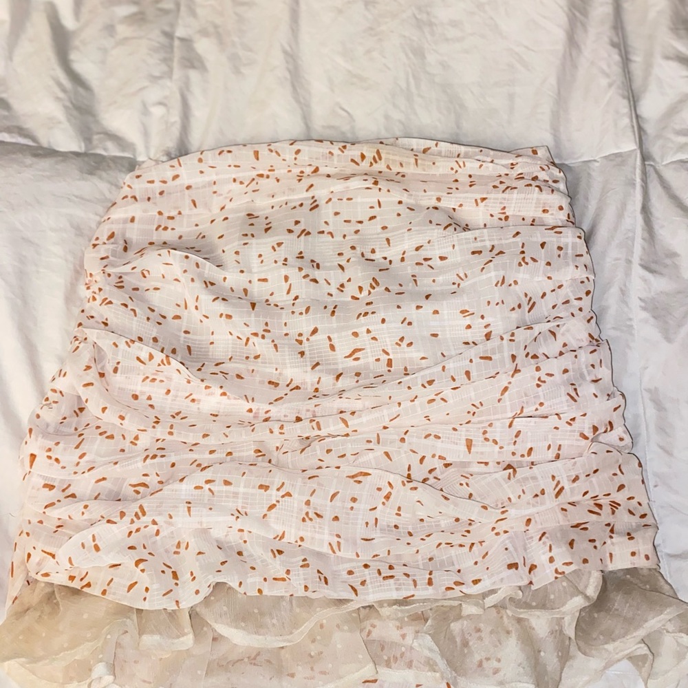 Ruffled Mini Skirt - image 1